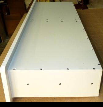 2 drawer side by side rear view