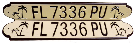 tan-brown-tan FL registration numbers