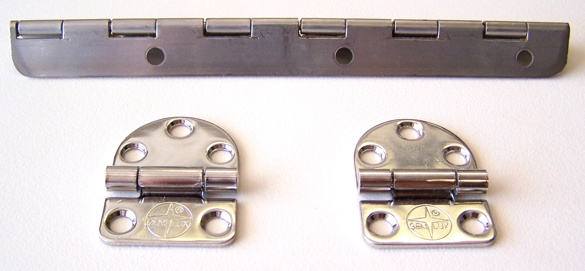 hinge hardware types