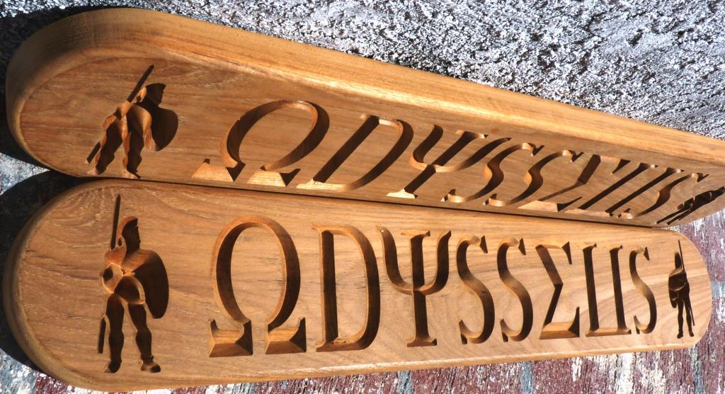 custom name board odysseus