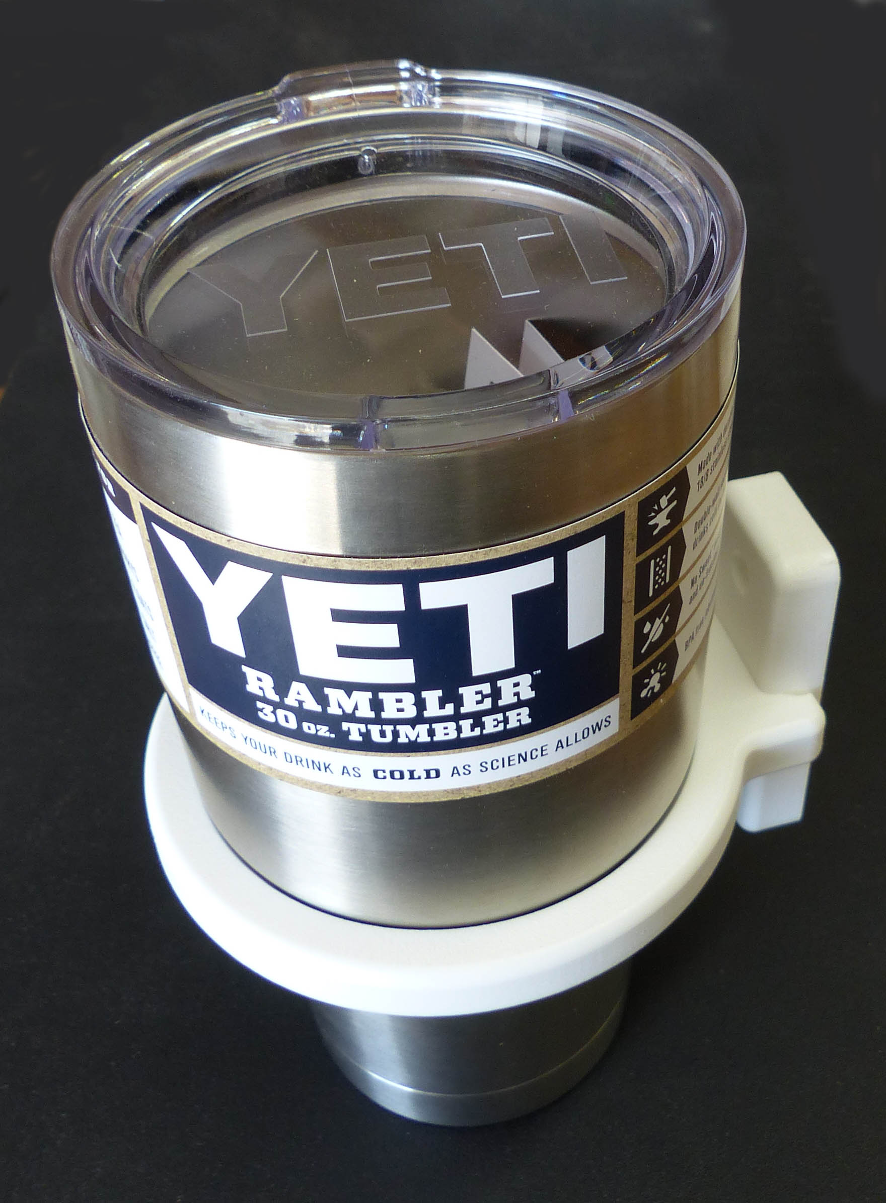 Yeti 30 Oz Rambler Tumbler Holder -- Vertical Mount -- $19.95 For 1 --  $34.95 For 2